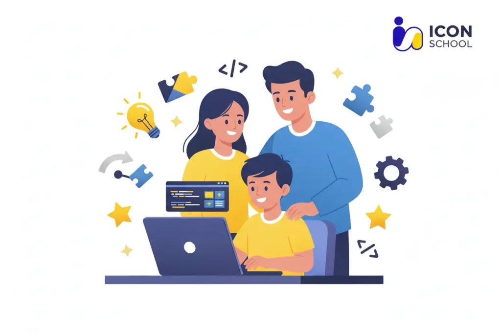 Teaching game programming develops children's logical thinking and creativity skills.