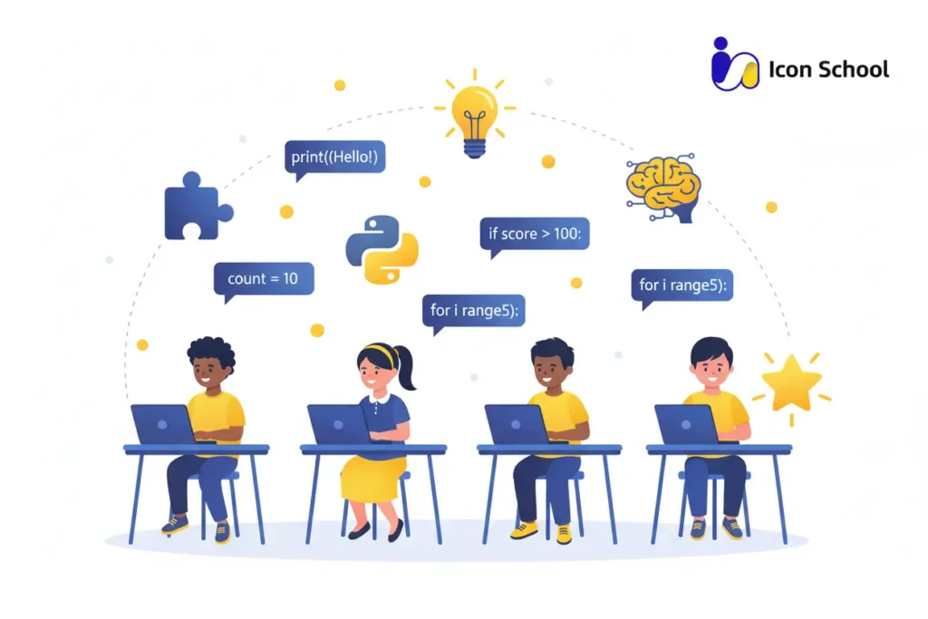 A child focuses on a creative programming project that enhances logical thinking and problem-solving skills.