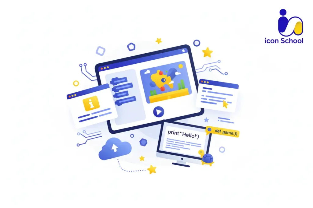 A range of devices offering interactive and child-friendly educational platforms for learning programming